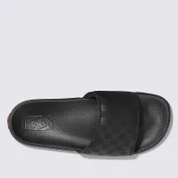 Шлёпанцы Vans Checkerboard La Costa Slide-On VN0A5HF52761 - Черные