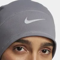 Nike Dri-FIT Terra Uncuffed Beanie колір сірий