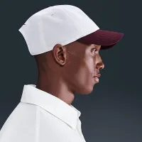 Nike Club Unstructuколір червоний JDI Cap колір білий