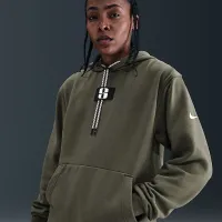 Nike Sabrina Fleece баскетбольні Толстовка з капюшоном колір зелений