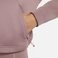Nike Dri-FIT Prima женская 1/2-Zip тренировочные Top цвет фиолетовый