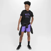 Nike Big детские волейбольные футболка цвет черный