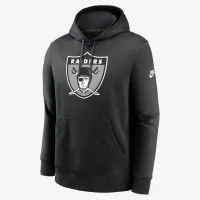 Las Vegas Raiders Rewind Club Logo Men’s Nike NFL Pullover Толстовка с капюшоном цвет черный
