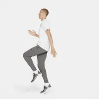 Nike Dry мужские Dri-FIT Taper Fitness Fleece Pants цвет серый
