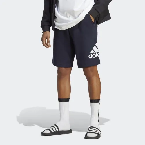 Шорты adidas Essentials Big Logo French Terry IC9402 - Cиний