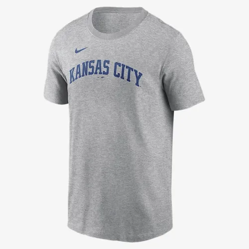 Bobby Witt Jr. Kansas City Royals Fuse Men’s Nike MLB футболка цвет серый