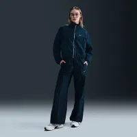 Nike Sportswear Everything Wovens женская оверсайз Repel UV Protection Куртка синий