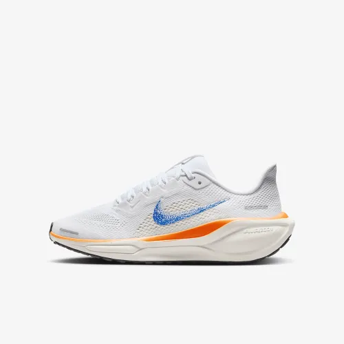Nike Pegasus 41 синийprint Big детские Road Running Кроссовки цвет белый