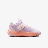 Nike Team Hustle D 12 Big дитячі баскетбольні Кросівки колір фіолетовий