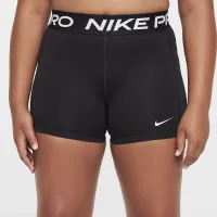 Nike Pro Leak Protection: Period Girls' шорти (Extended Size) колір чорний