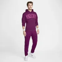 NikeCourt Heritage чоловічі Dri-FIT Fleece Tennis Толстовка з капюшоном колір червоний