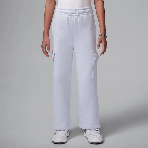 Nike Jordan Y2K Little детские Fleece Cargo Pants цвет серый