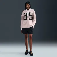 Nike Sportswear жіноча Long-Sleeve Graphic Polo Top Pink