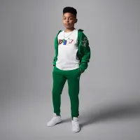Nike Jordan Big дитячі Signature футболка колір білий