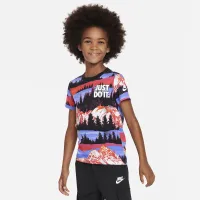 Nike Snowscape Printed Tee Little Kids футболка цвет фиолетовый