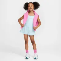 Nike Dri-FIT Sunny Swoosh Little дитячі Runsie Romper блакитний