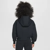 Nike Sportswear Tech Fleece Girls' оверсайз Толстовка з капюшоном колір чорний