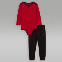 Nike Jordan Baby 2-Piece Rib Nep Bodysuit цвет черный