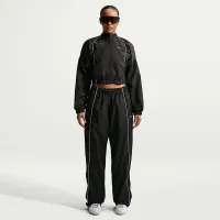 Nike Sportswear женская оверсайз Mid-Rise спортивные штаны цвет черный