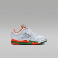 Nike Jordan 5 Retro Low Little дитячі Кросівки колір сірий
