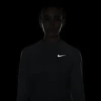 Nike Therma-FIT Element жіноча Running Crew колір сірий