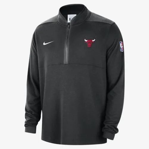 Chicago Bulls чоловічі Nike NBA 1/2-Zip Long-Sleeve Top колір чорний