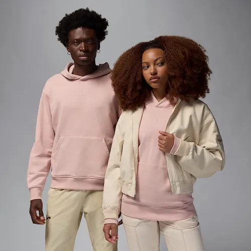 Nike Air Jordan Wordmark чоловічі Fleece Pullover Толстовка з капюшоном Pink
