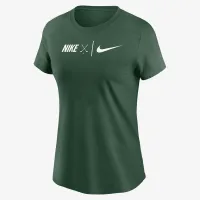 Nike жіноча для гольфу футболка колір зелений