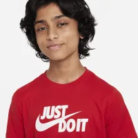 Nike Sportswear Big детские футболка цвет красный