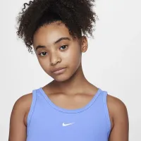 Nike One Fitted Big дитячі (Girls') Dri-FIT Tank блакитний