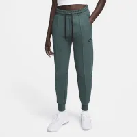 Nike Sportswear Tech Fleece женская Mid-Rise Joggers цвет зеленый