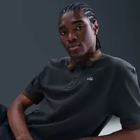 Nike Life мужские Heavyweight Polo цвет серый