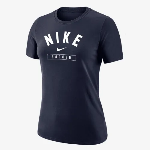 Nike Swoosh женская Soccer футболка синий