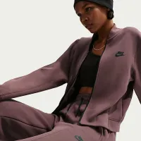 Nike Sportswear Tech Fleece женская Mid-Rise Joggers цвет фиолетовый