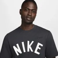 Nike Primary Swoosh мужские Dri-FIT Short-Sleeve Versatile Top цвет черный