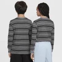 Nike SB Big дитячі Long-Sleeve Skate футболка колір чорний