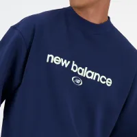 Кофта/футболка New Balance MT41597NNY - Синяя