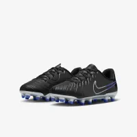Nike Jr. Tiempo Legend 10 Club Little/Big детские Multi-Ground Low-Top футбольные бутсы цвет черный