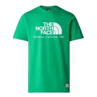 Футболка The North Face Berkeley California 0A87U5PO81 - зеленая