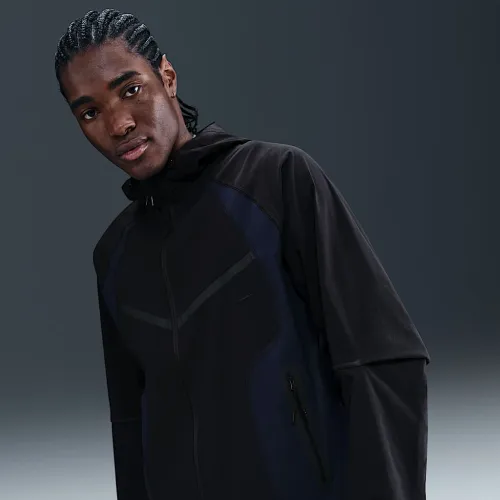 Nike Tech чоловічі Dri-FIT Woven Color-Block Windrunner Loose Куртка колір чорний
