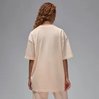 Nike Jordan Flight Essentials жіноча оверсайз футболка колір коричневий