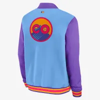 Colorado Rockies Authentic Collection City Connect чоловічі Nike MLB Full-Zip Bomber Куртка колір сірий