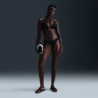 Nike Swim Essential жіноча Sling Bikini Bottom колір чорний