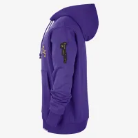Los Angeles Lakers Standard Issue 2023/24 City Edition чоловічі Nike NBA Courtside Толстовка з капюшоном колір фіолетовий