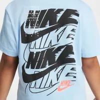 Nike Little дитячі On The Move Basic футболка блакитний