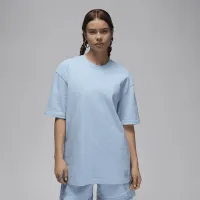 Nike Jordan Essentials жіноча оверсайз футболка блакитний