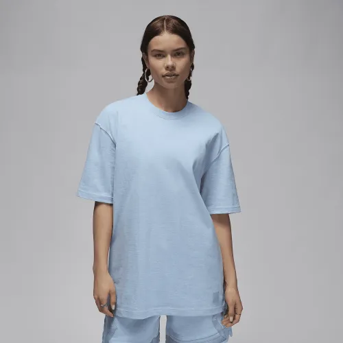 Nike Jordan Essentials жіноча оверсайз футболка блакитний