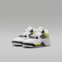 Nike Jordan 4 Retro Little дитячі Кросівки колір білий