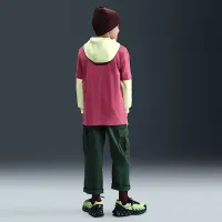 Nike Sportswear Big дитячі футболка колір фіолетовий
