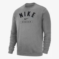 Nike Soccer мужские Crew-Neck свитшот цвет серый